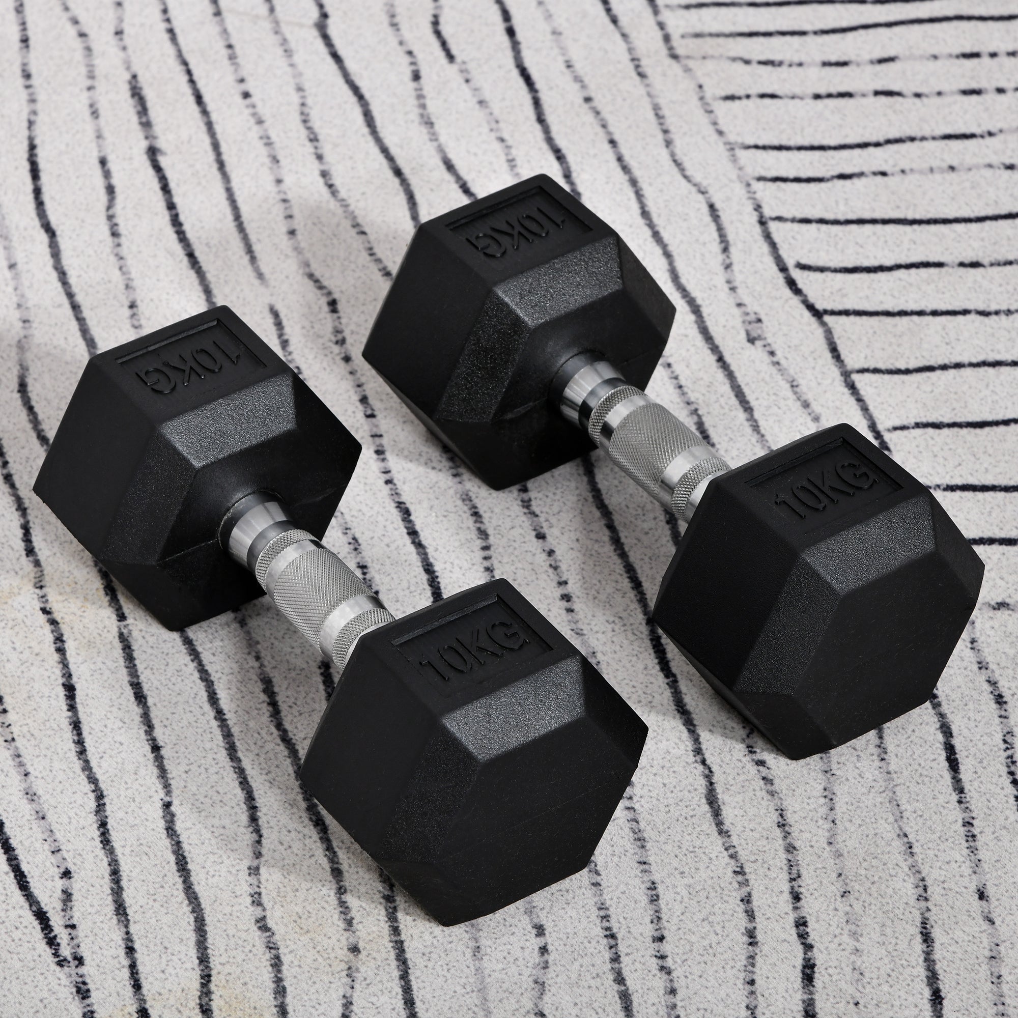 Hex Dumbbells 10kg