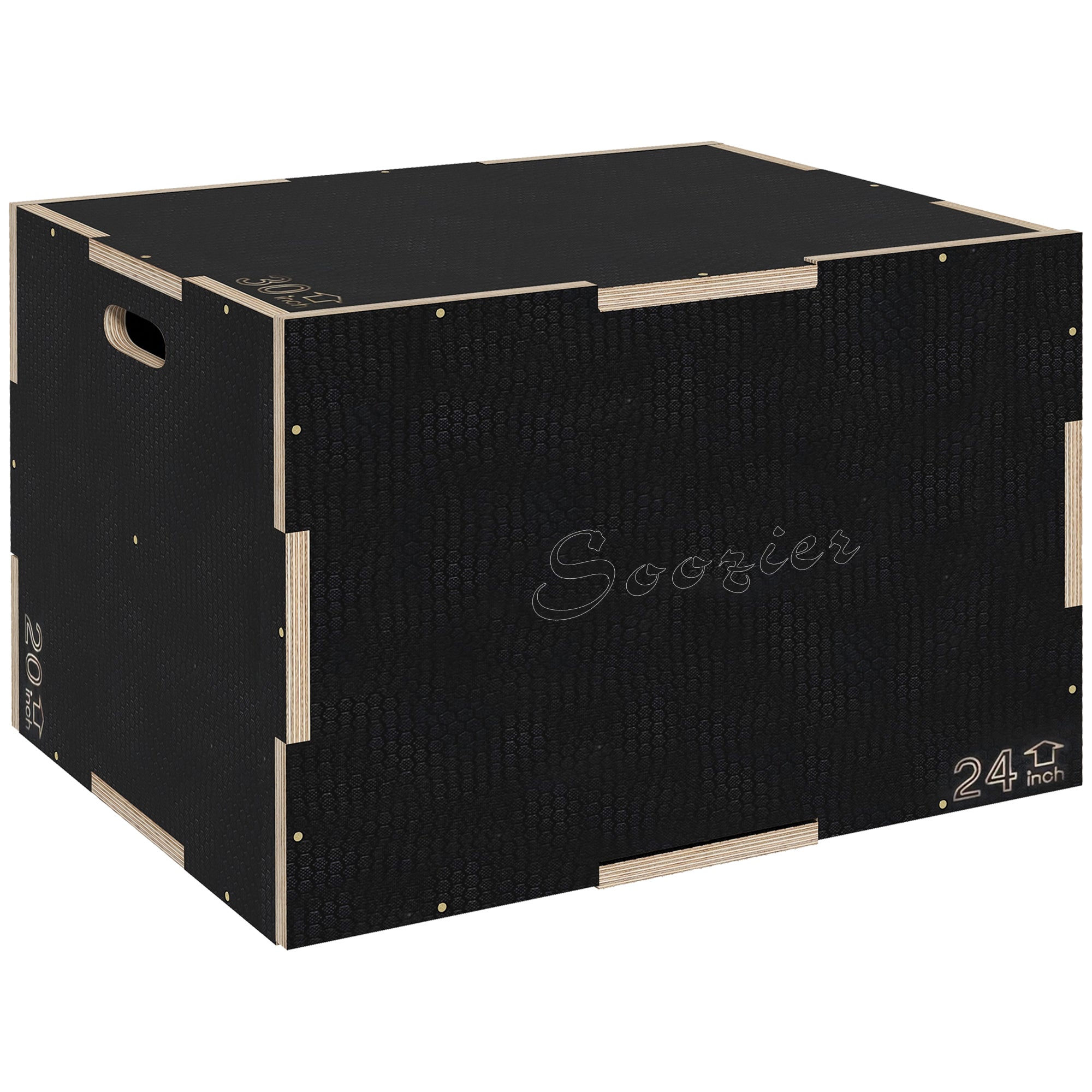 Wooden Adjustable Step Up Box for Home Gym