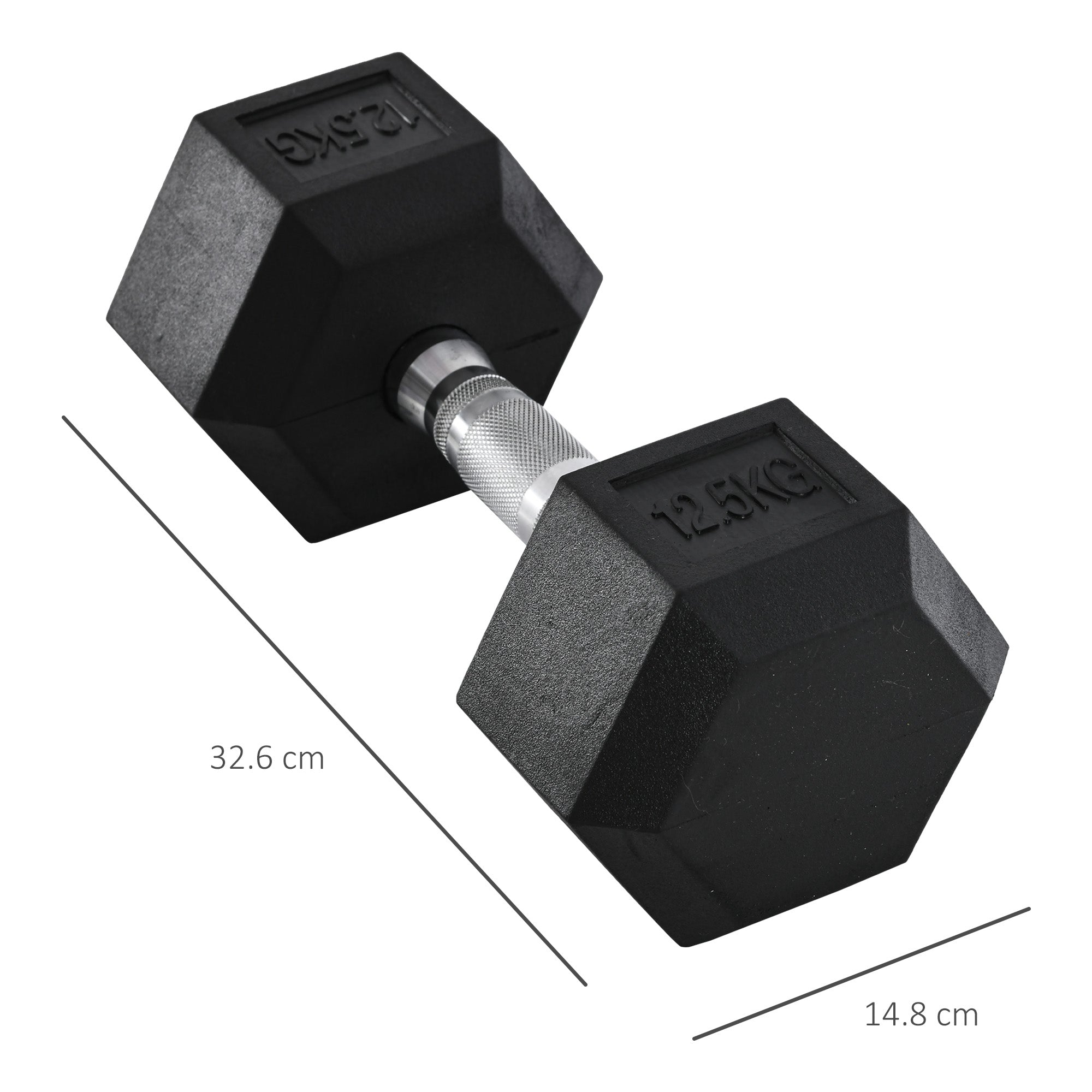 Hex Dumbbells 12.5kg