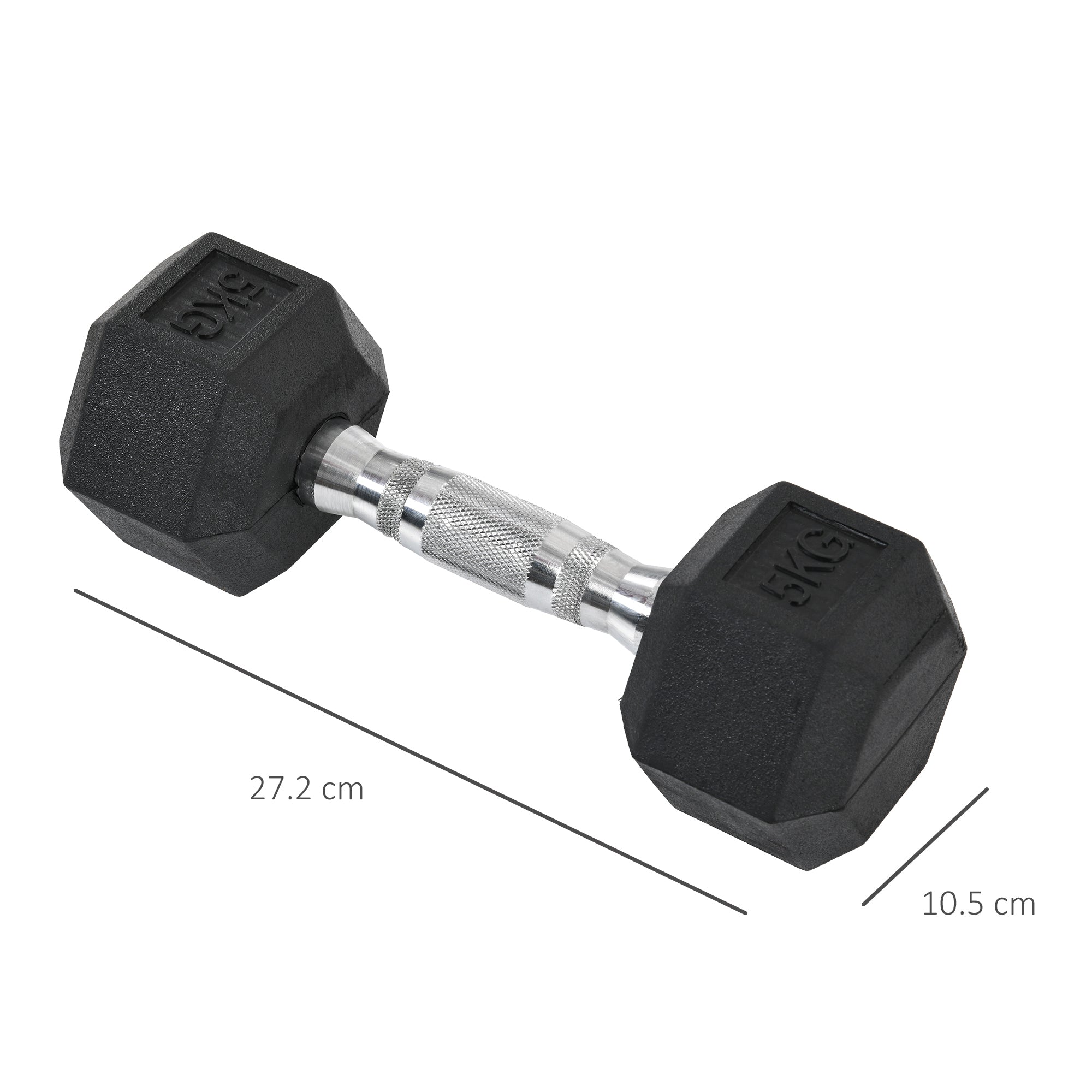 Hex Dumbbells 5kg