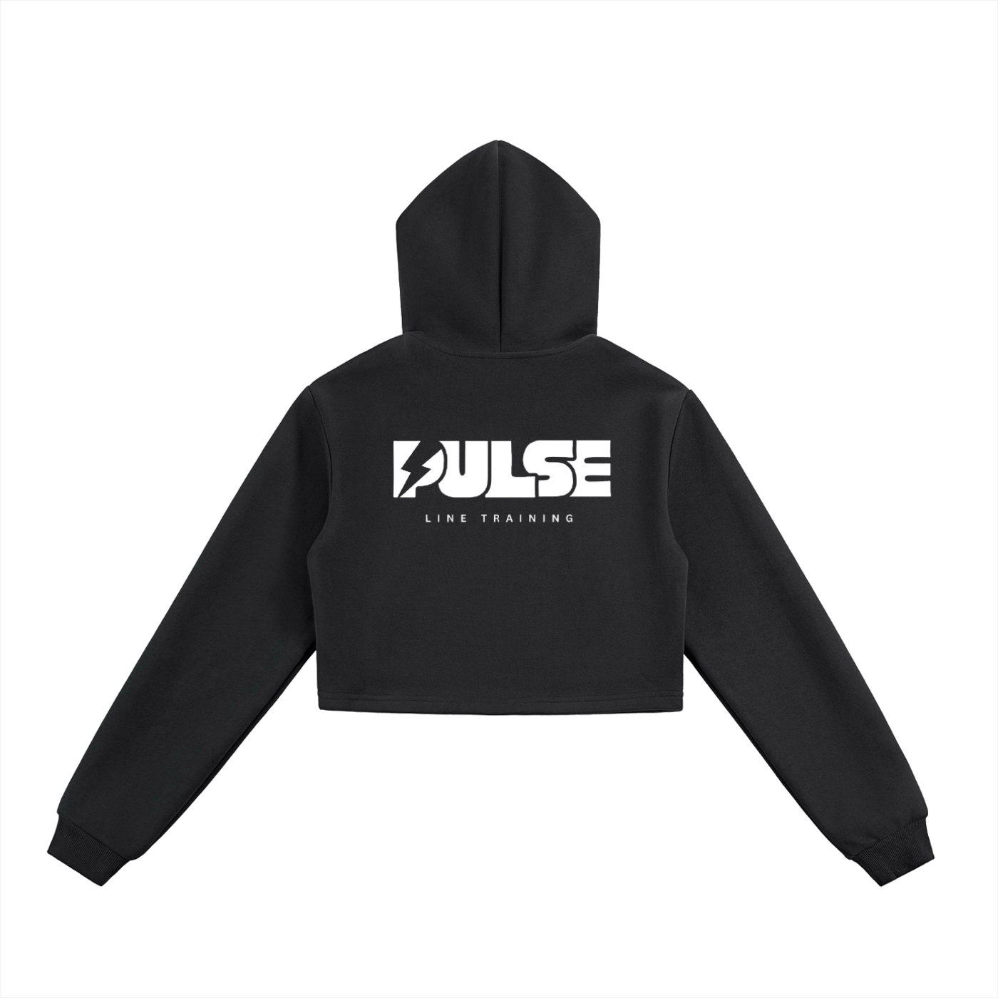 Pulse Essential Cropped Zip-Up Hoodie