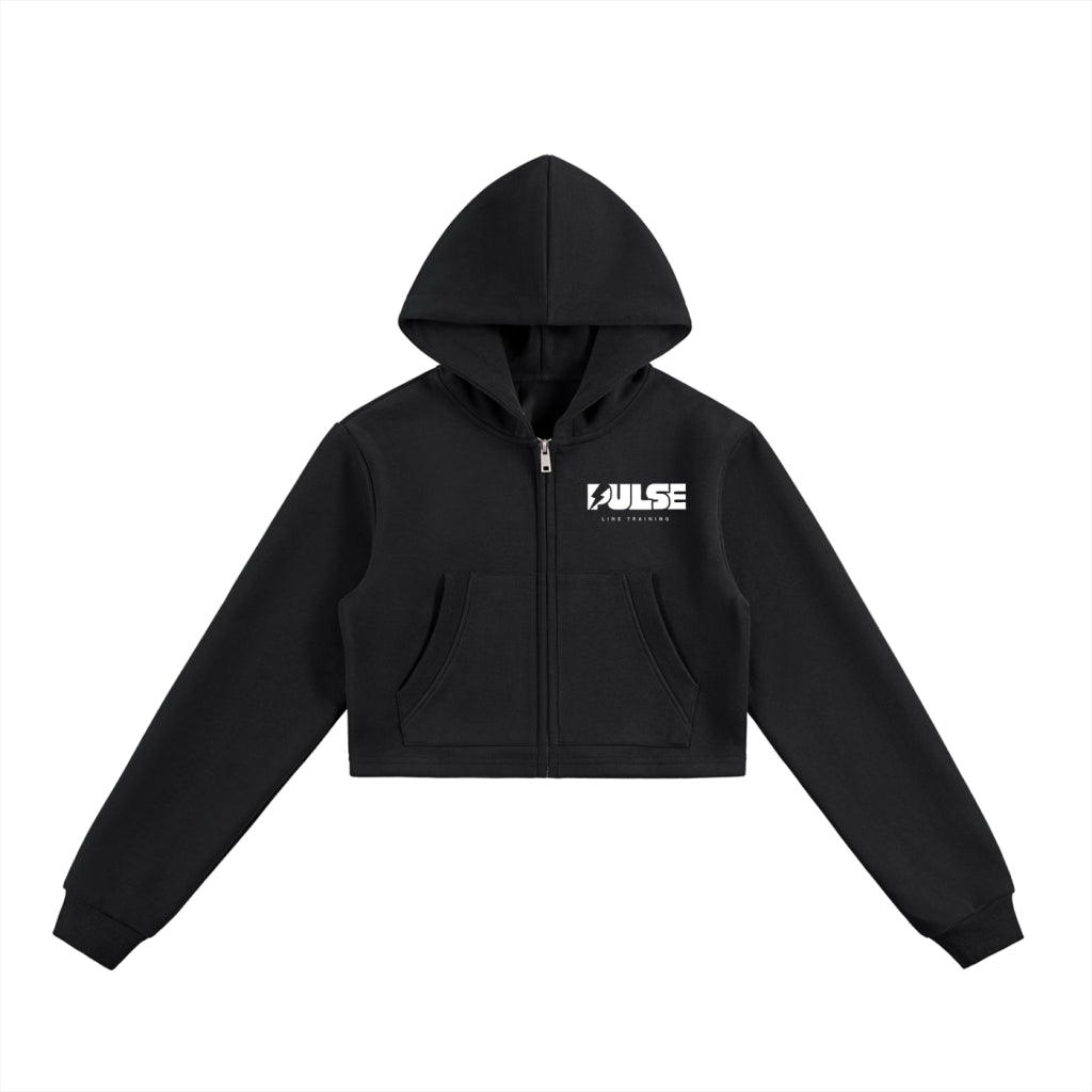Pulse essentials crop hoodie
