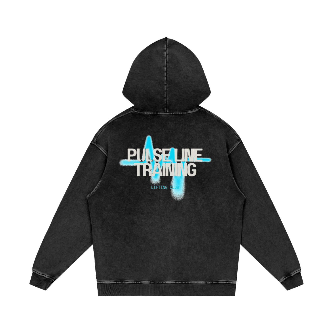 Pulse retro snow washed Hoodie