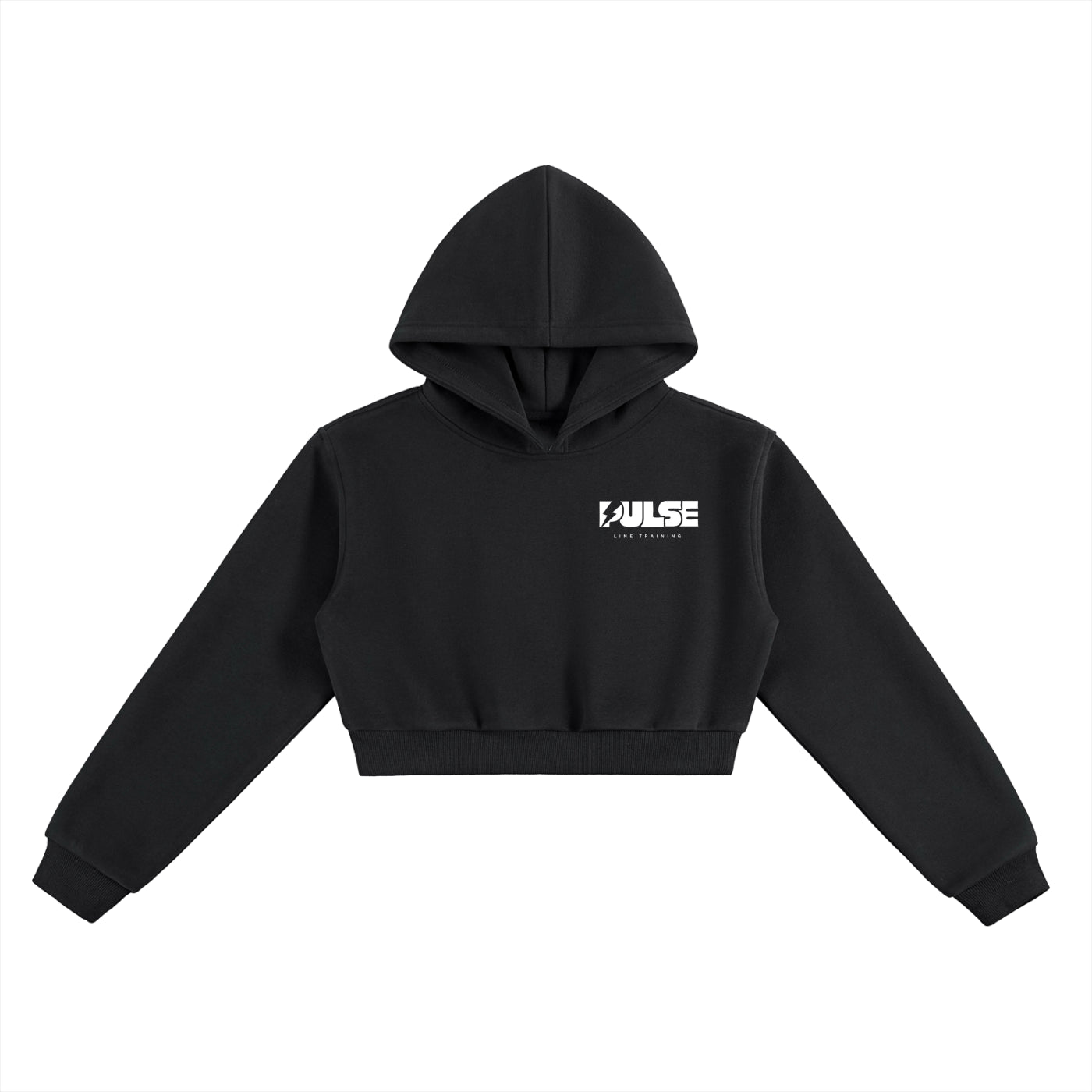 Pulse essentials crop hoodie