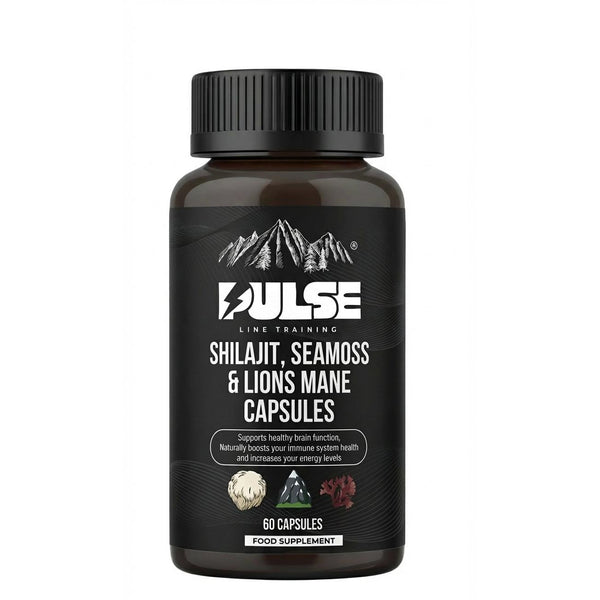 Pulse Shilajit, Seamoss & Lions mane Capsules