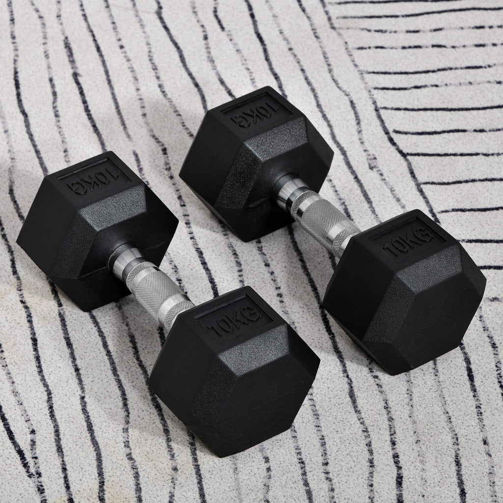 Hex Dumbbells 10kg