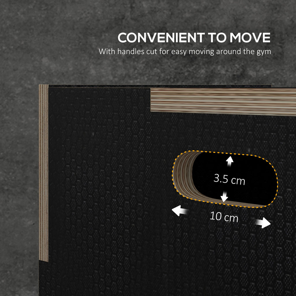 Wooden Adjustable Step Up Box for Home Gym