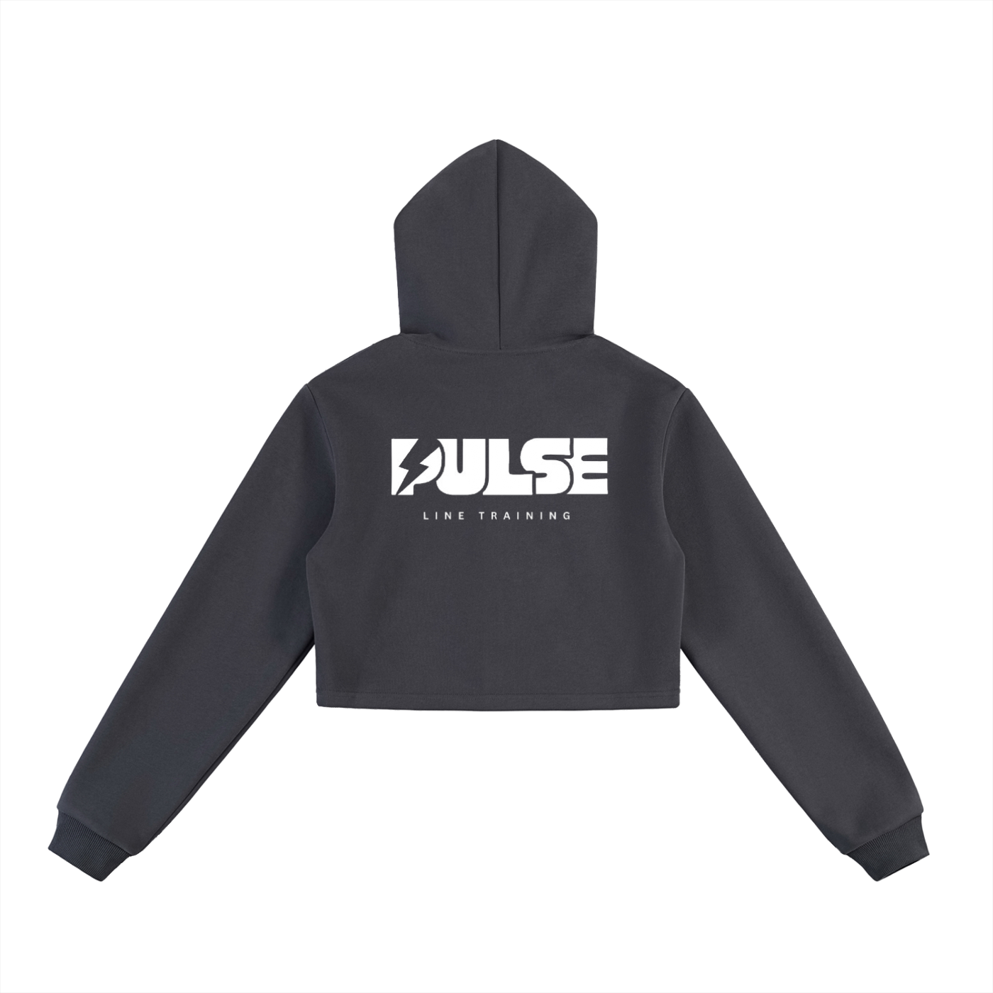 Pulse Essential Cropped Zip-Up Hoodie