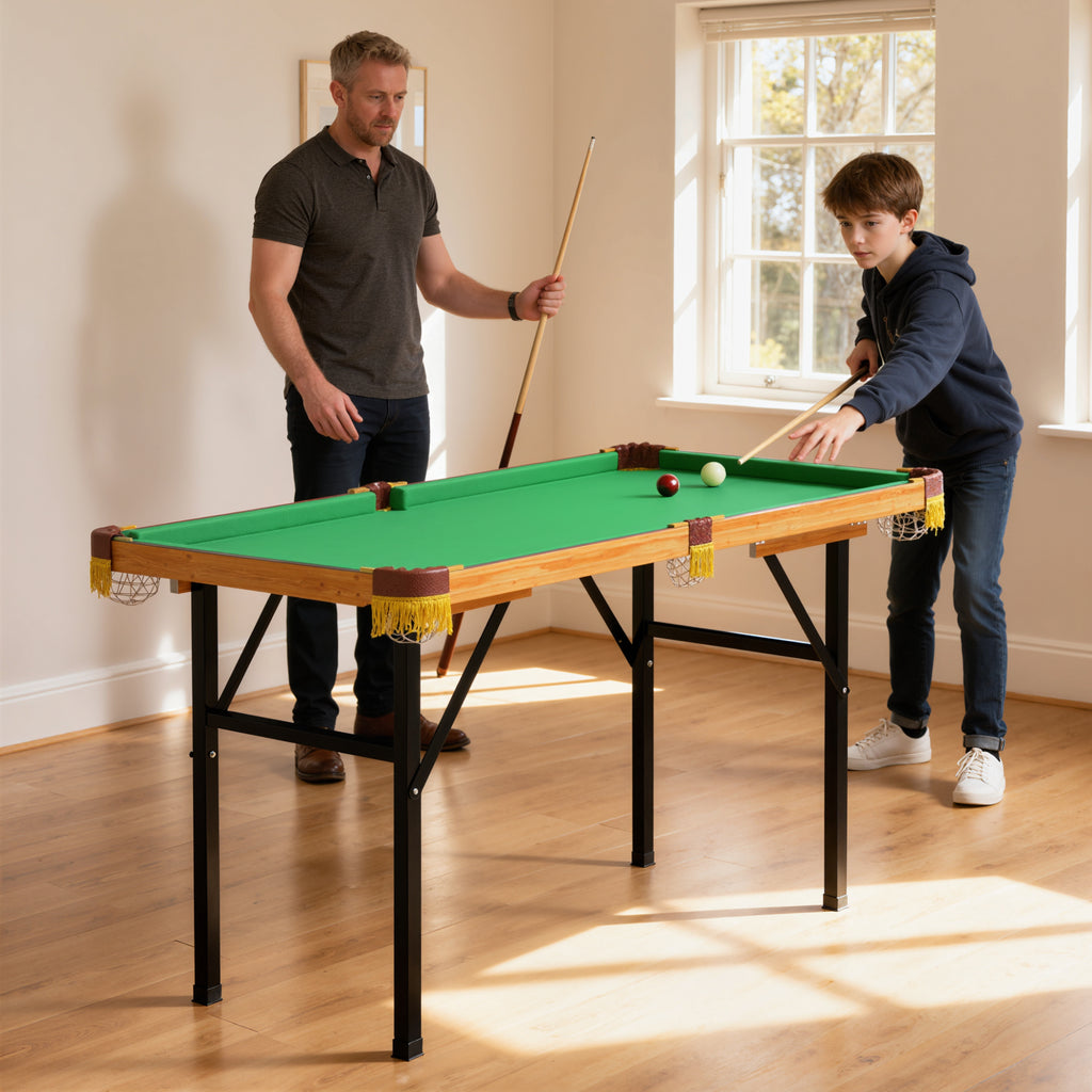 Folding Pool Billiards Table