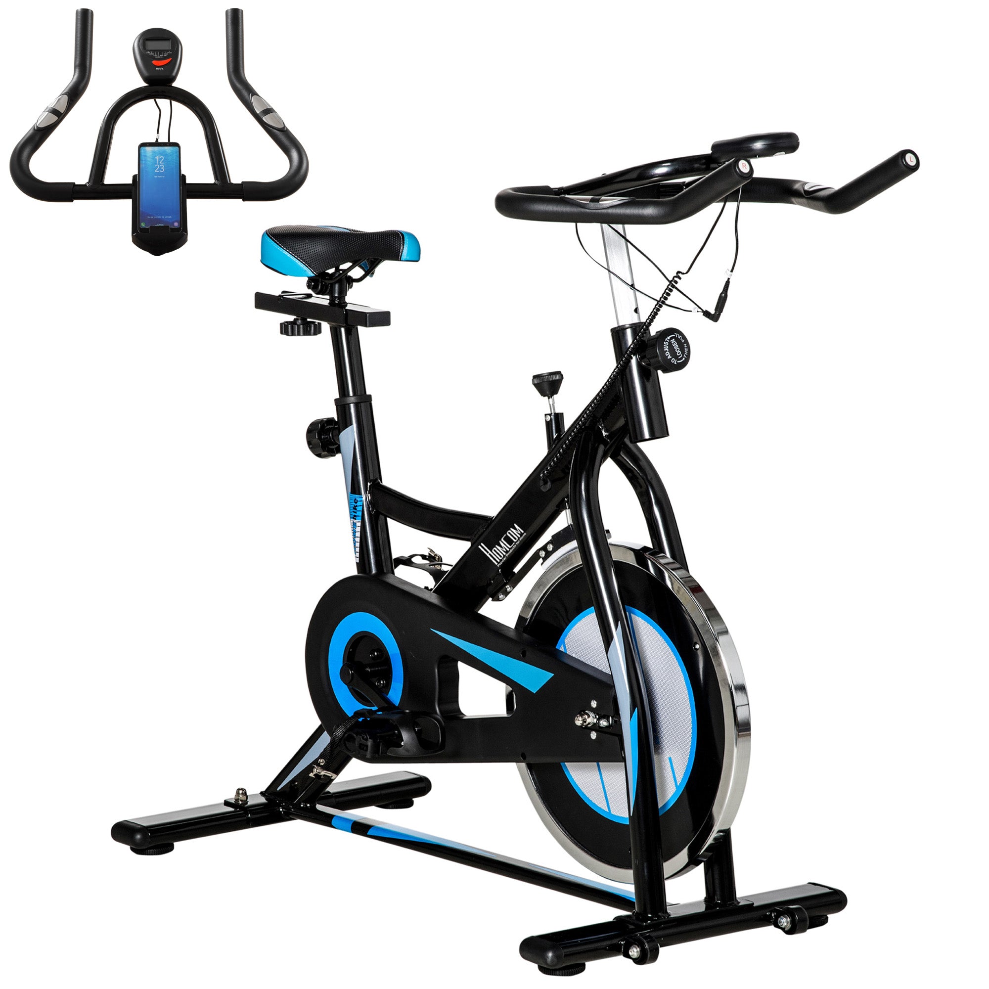 HOMCOM Stationary Exercise Bike